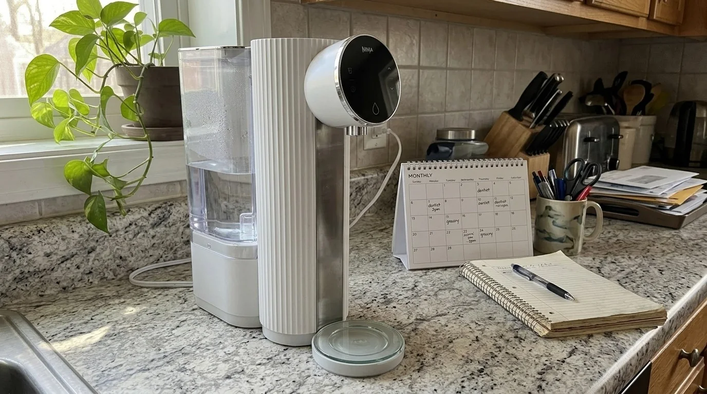 AI-assisted illustration relating to HydraSense filter ownership and everyday use